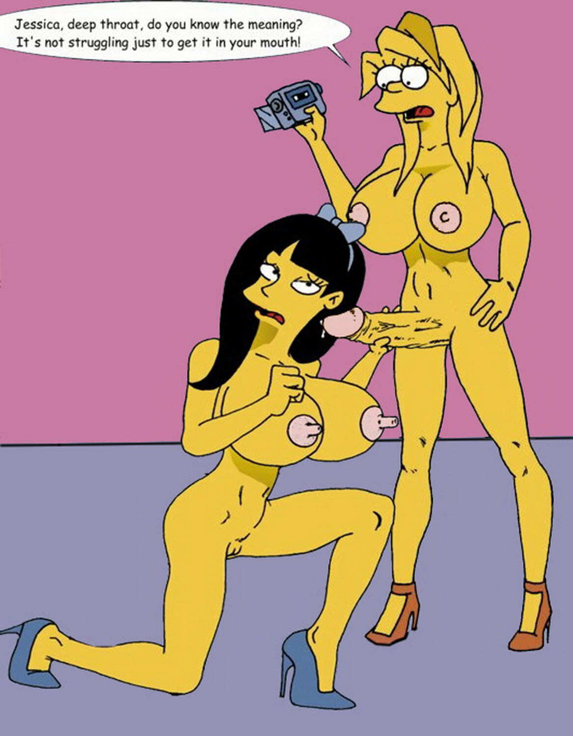 Порно Комикс Симпсоны Футанари