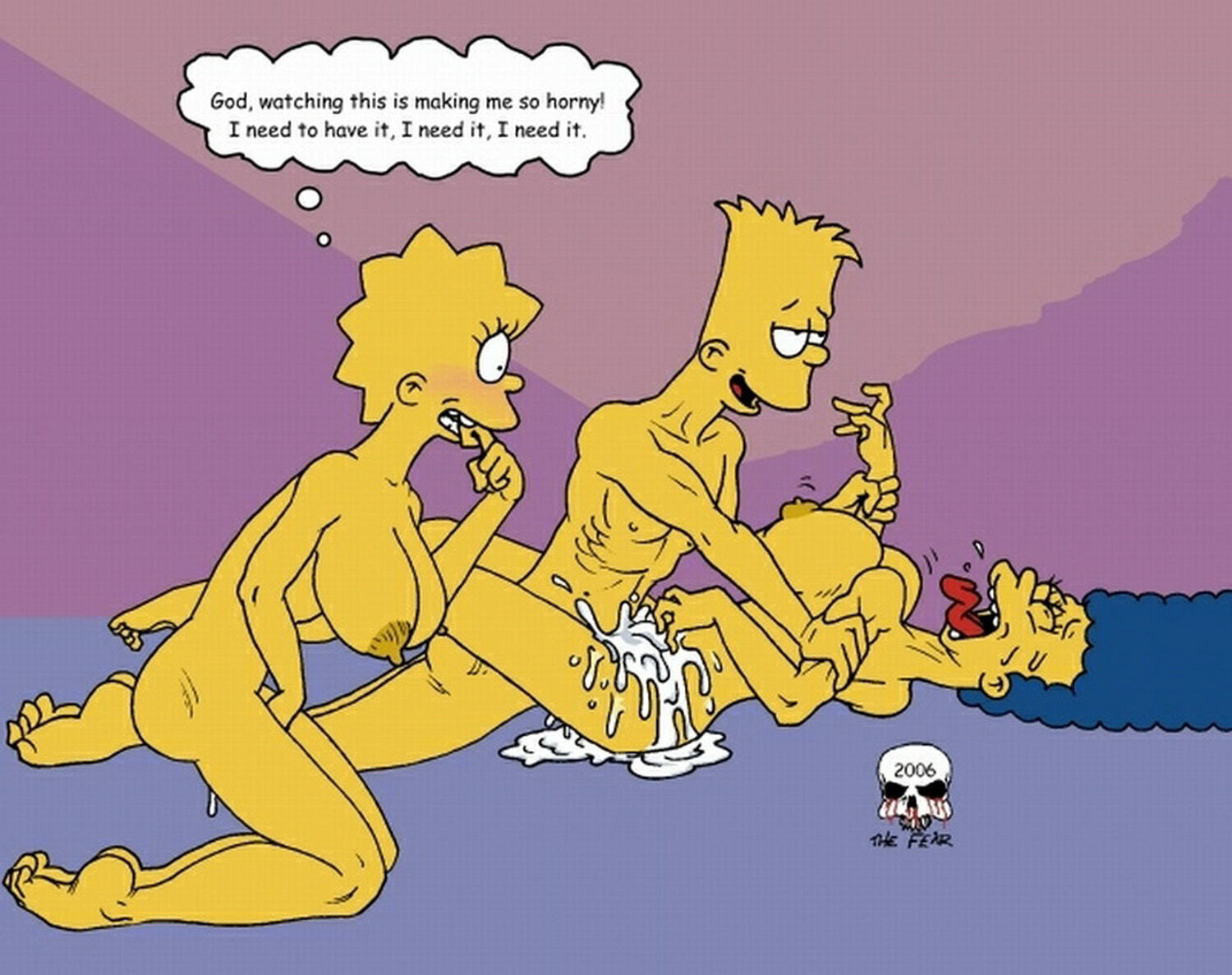 Порно комикс симпсоны барт фото 107