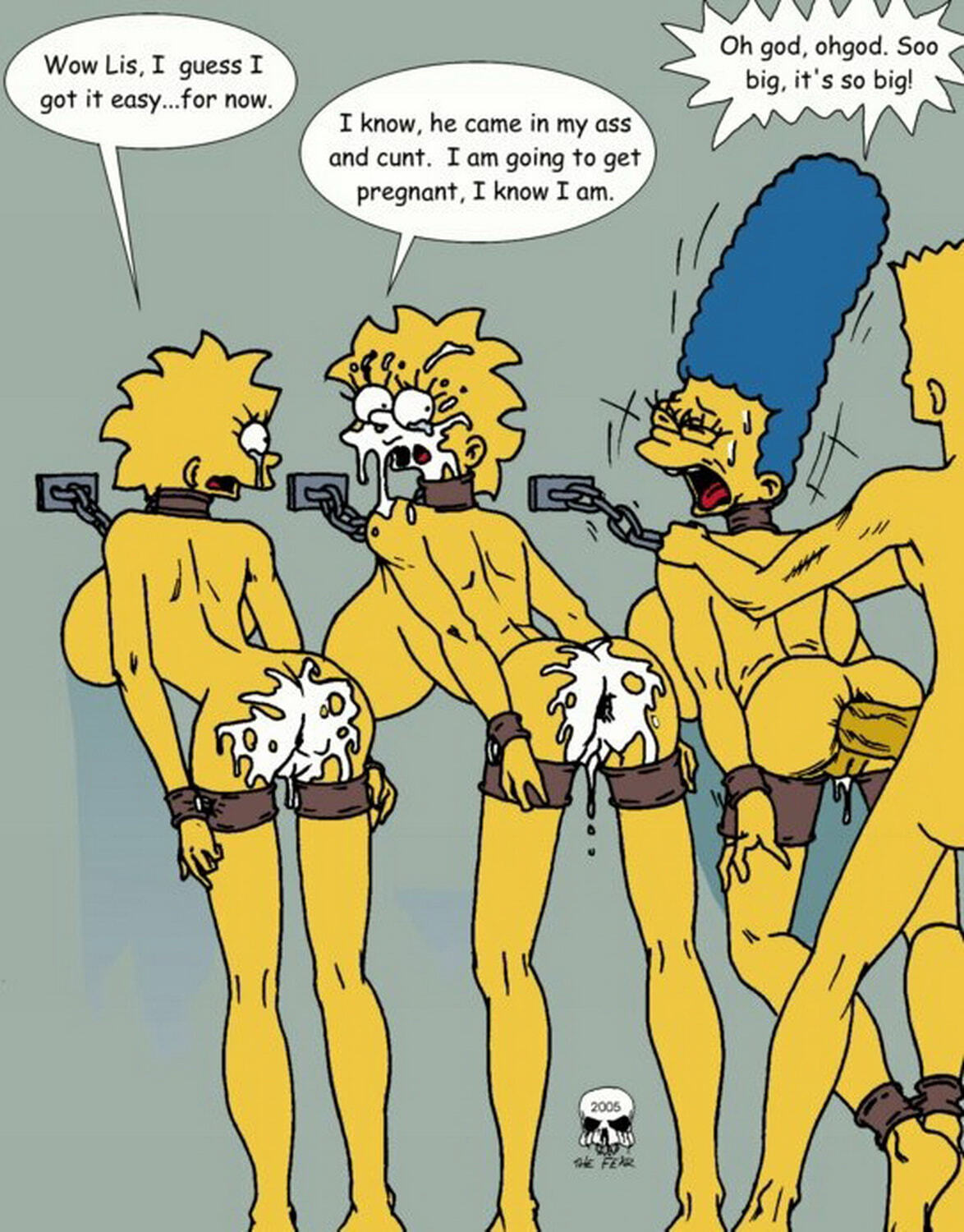 Порно комиксы симпсоны мэгги фото 111