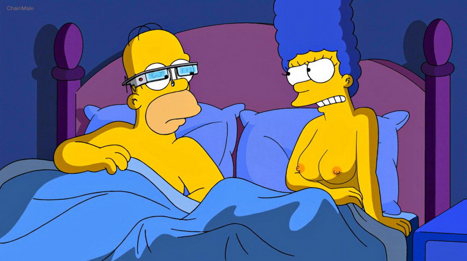 Homer and marge nude