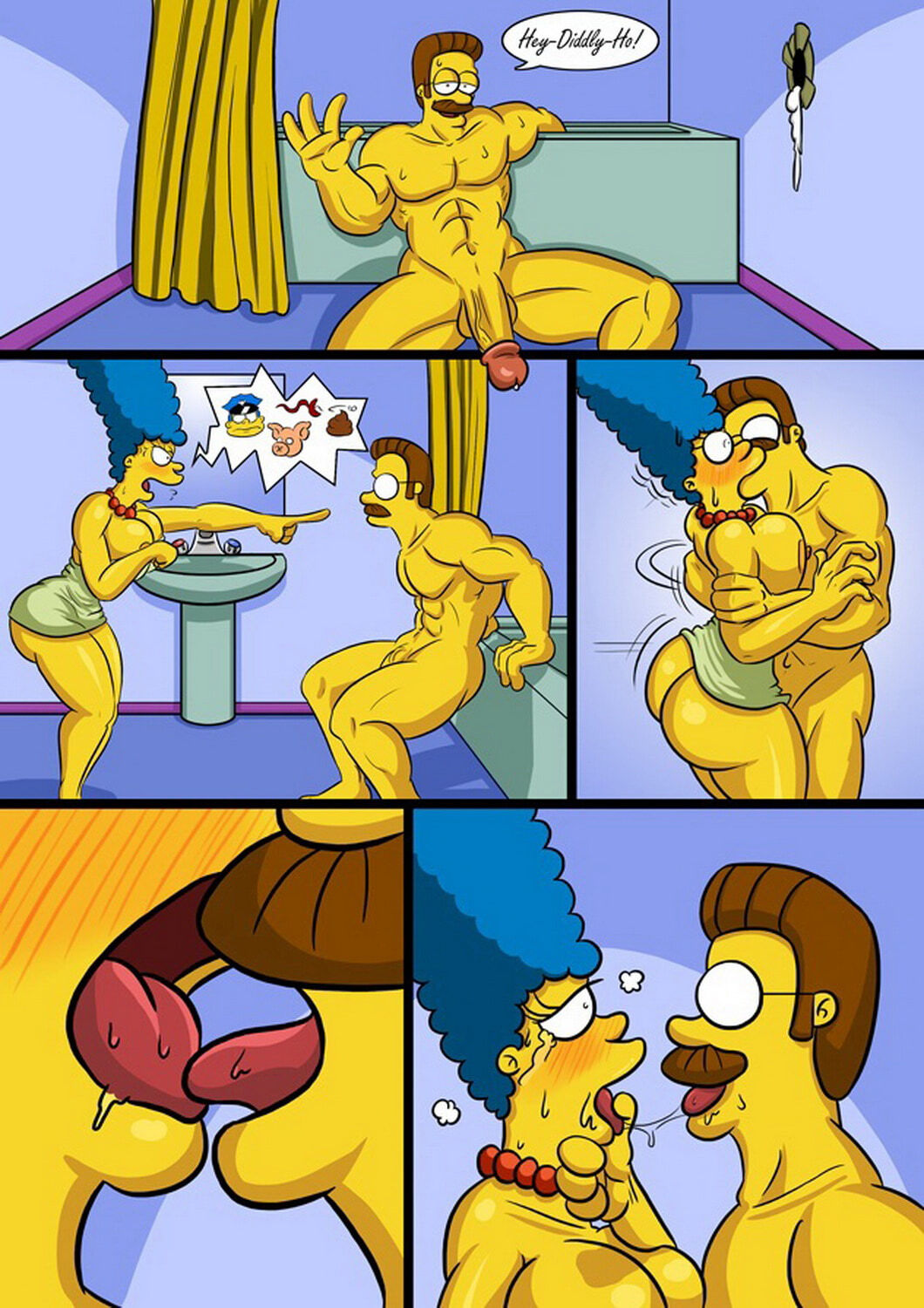 Порно Симпсоны Часть 4