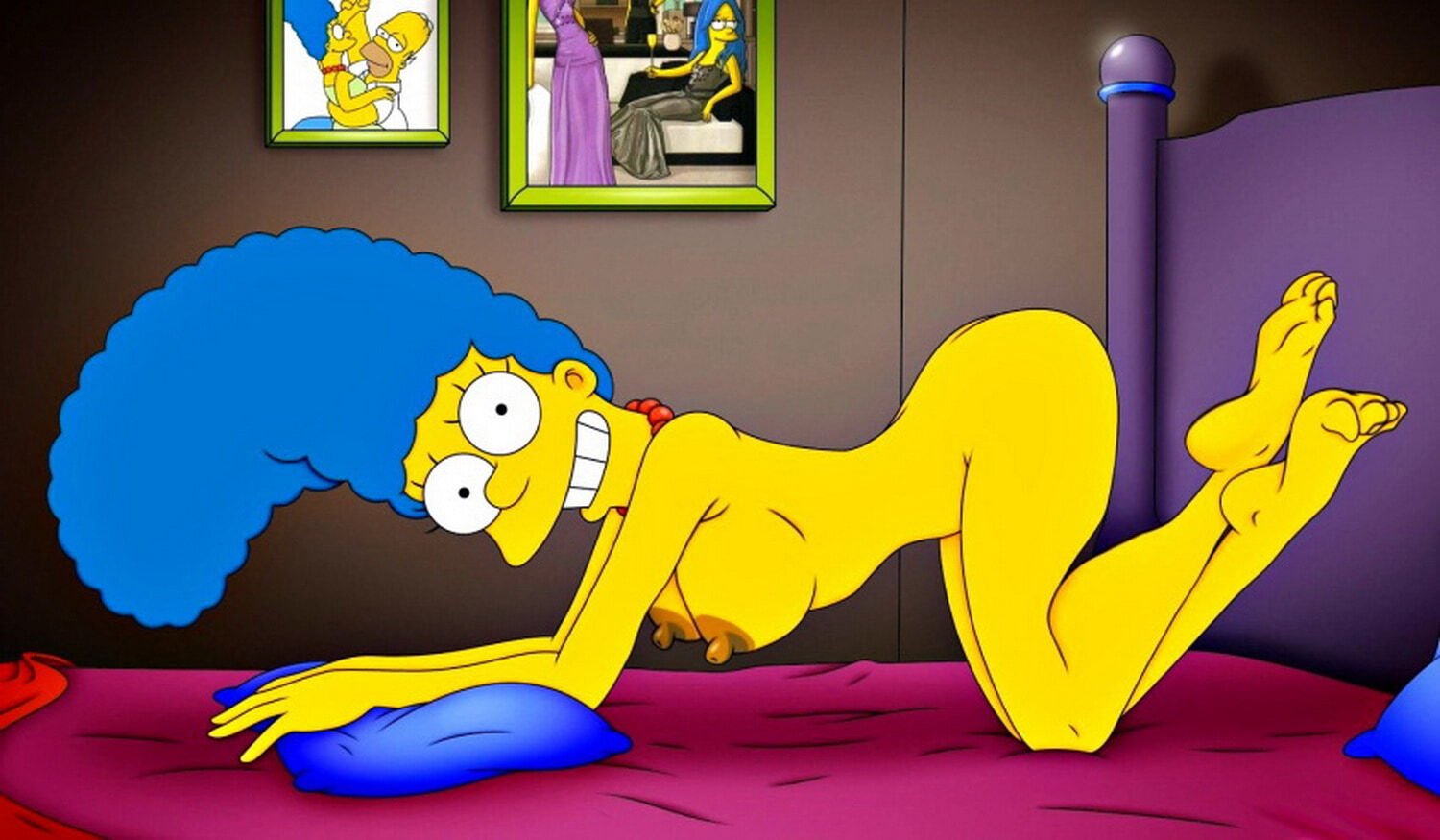 Порно Симпсоны Мардж Лесбиянка