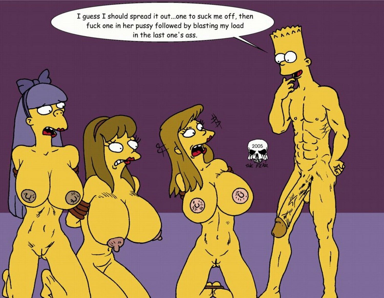 Симпсоны 13 Ночь Хэллоуина Порно