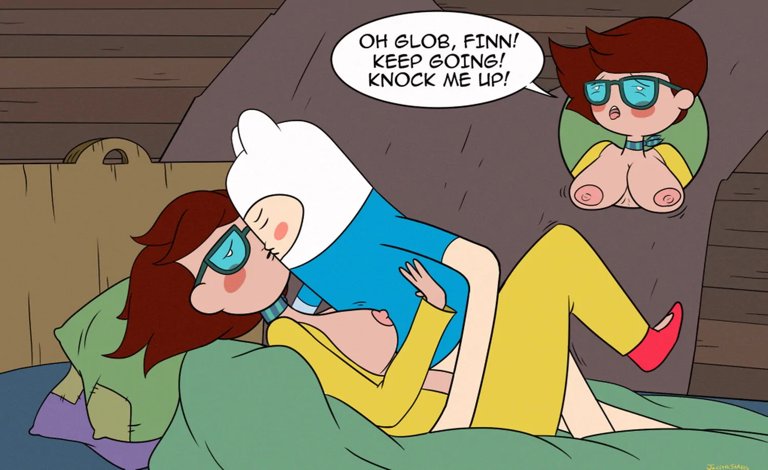 Betty Grof and Finn The Human Sex Tits Missionary Position