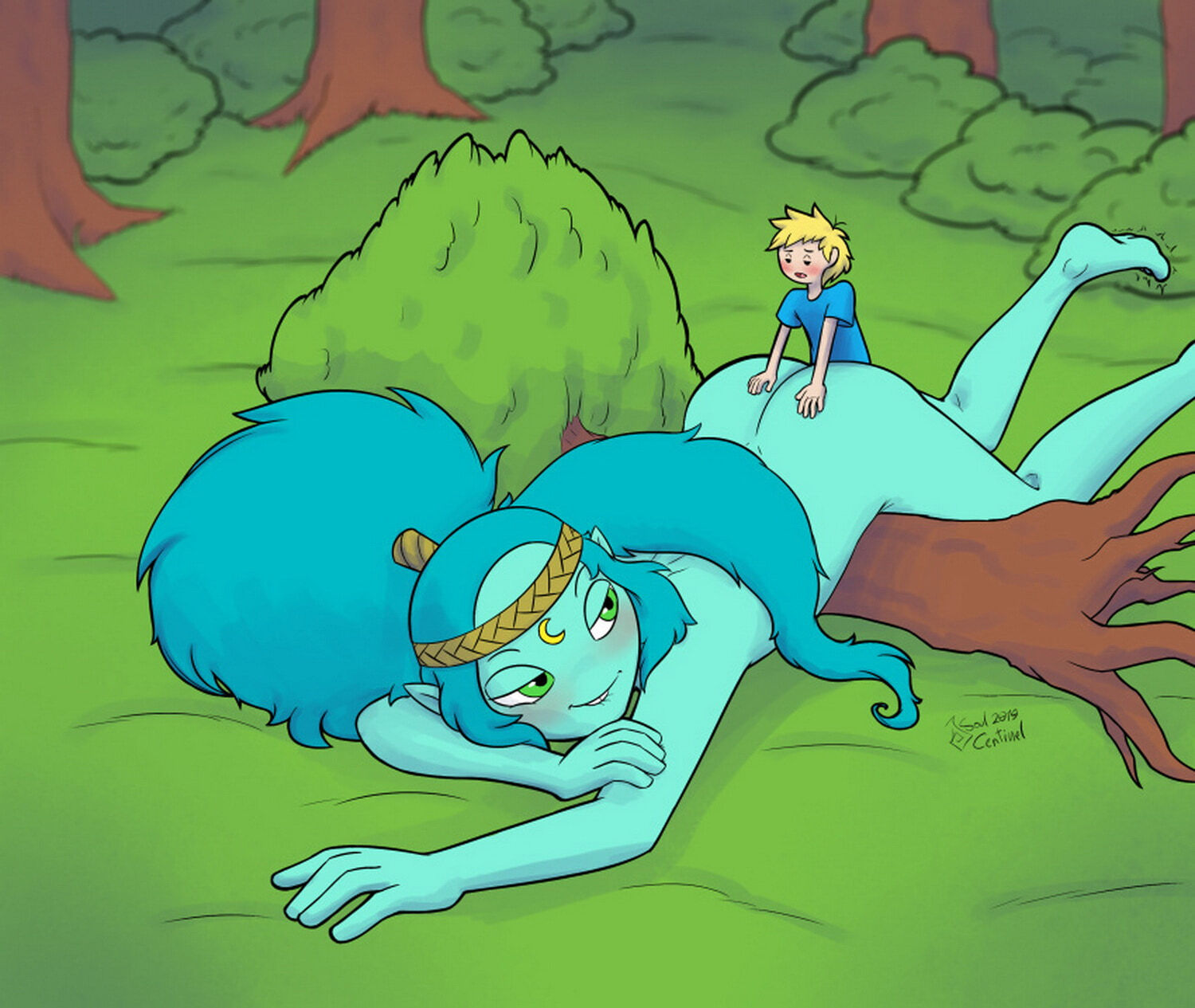 Dive into the wild side with adventure time hentai gifs