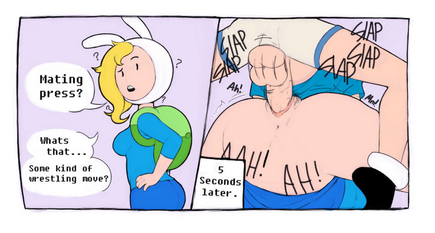 Finn The Human and Fionna The Human Girl Sex Penetration Blonde