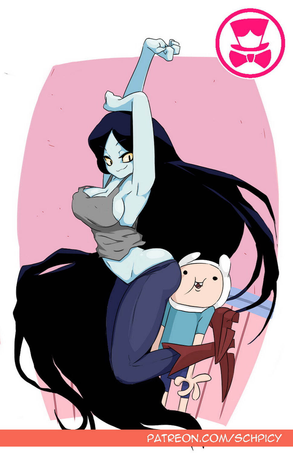 Finn The Human and Marceline Armpit Fetish