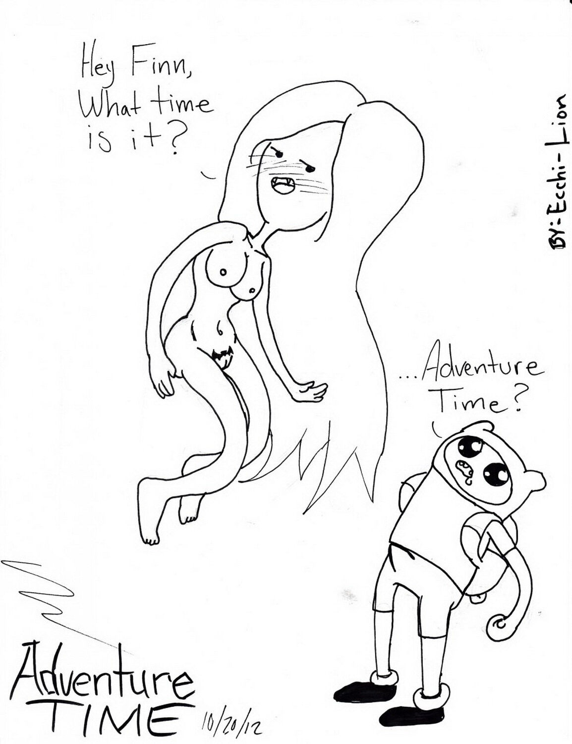 Finn The Human and Marceline XXX Fantasy