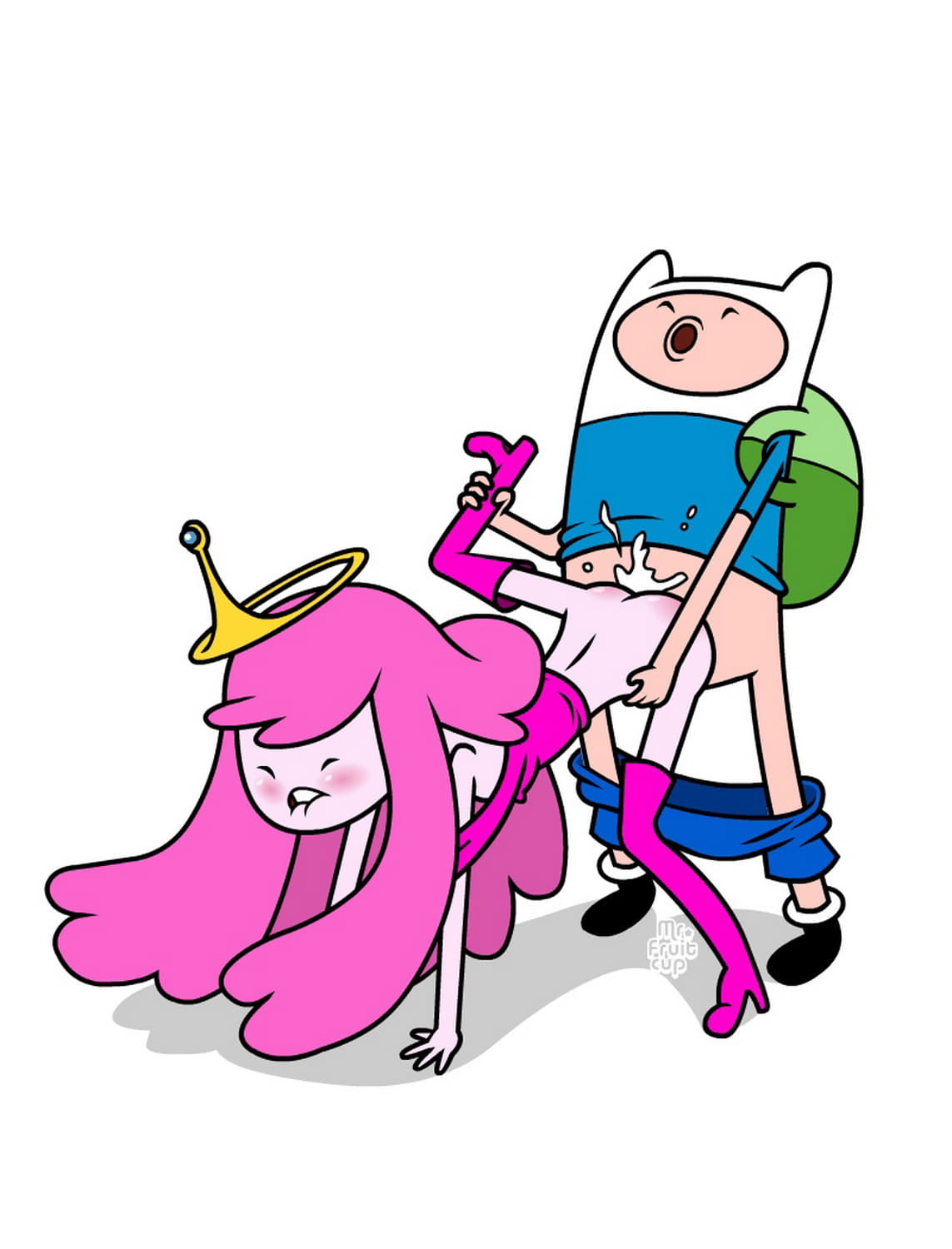 Finn The Human and Princess Bubblegum XXX Famous XXX