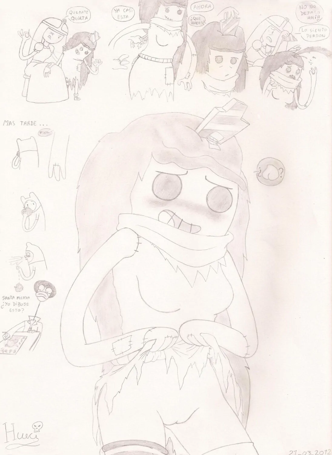 Finn The Human and Raggedy Princess XXX