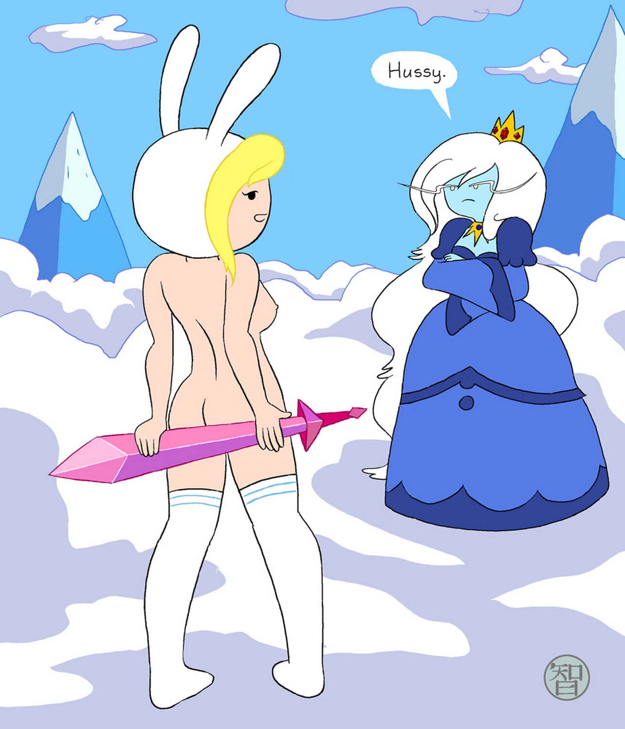 Ice Cartoon Porn - Fionna The Human Girl and Ice Queen XXX > Your Cartoon Porn