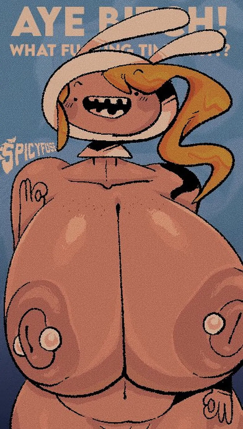 Fionna The Human Girl Nude Nipples Hyper Breasts Nipple Piercing