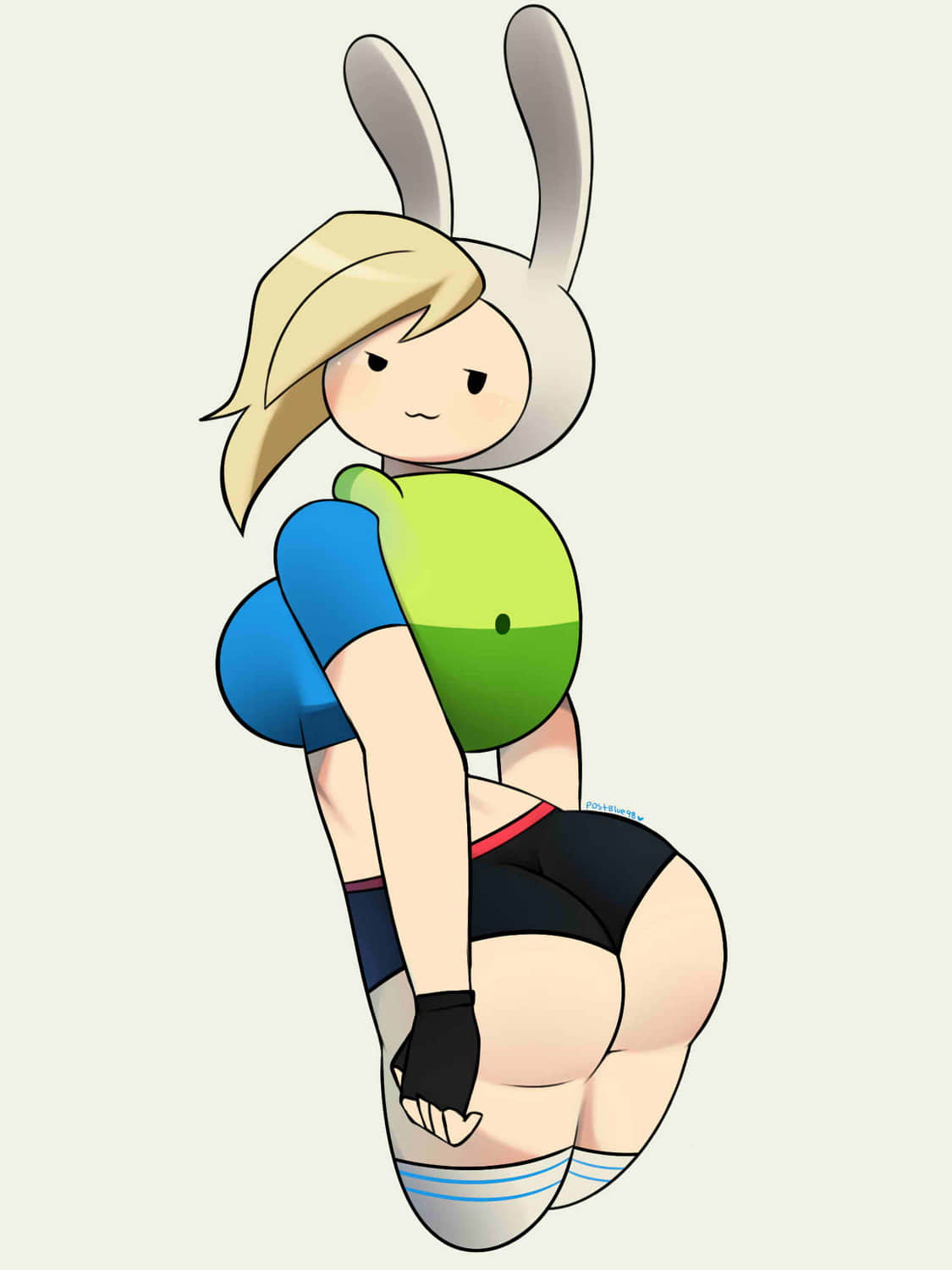 Fionna The Human Girl Solo Blonde Pawg