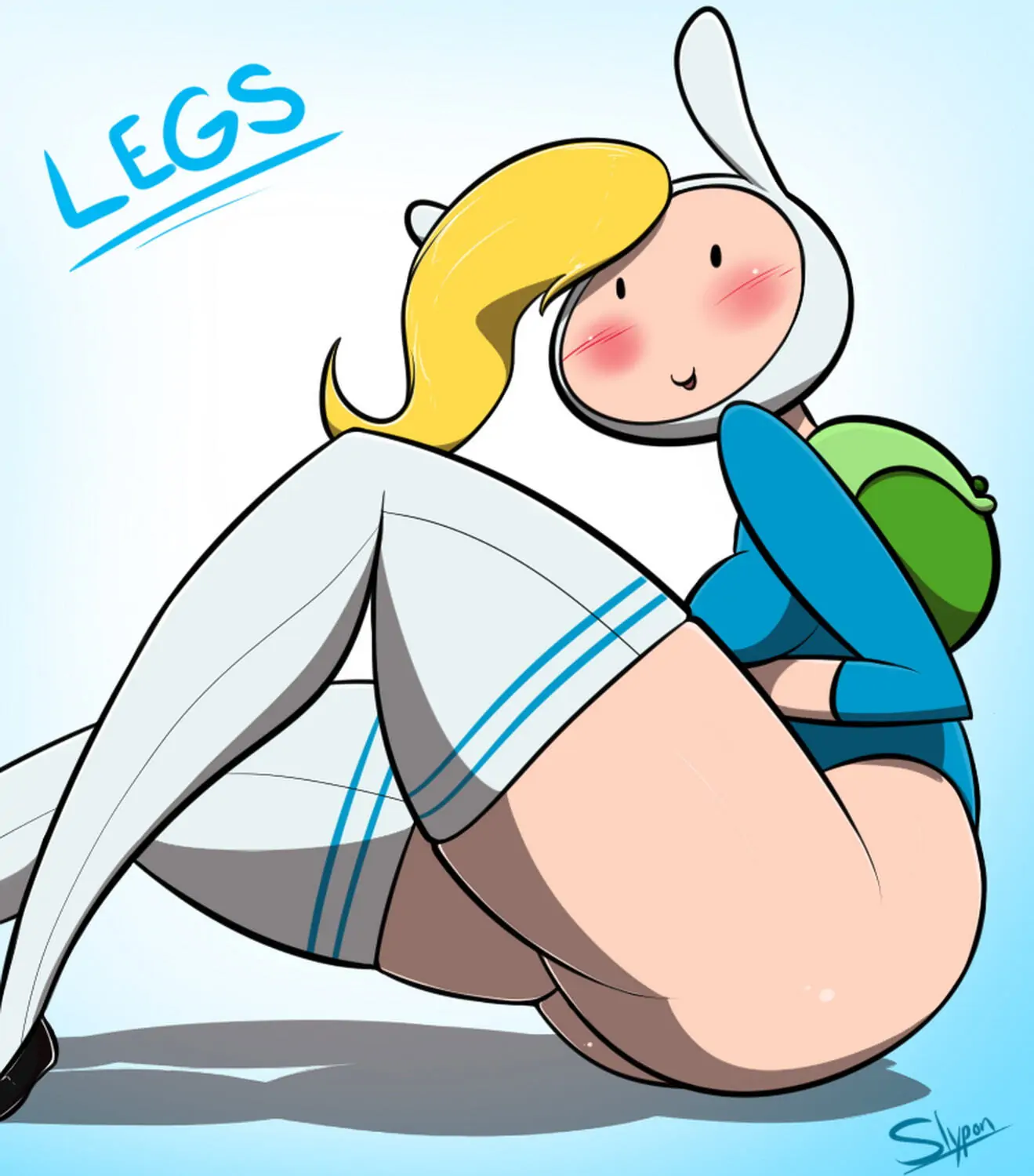 Fionna The Human Girl Stockings Solo