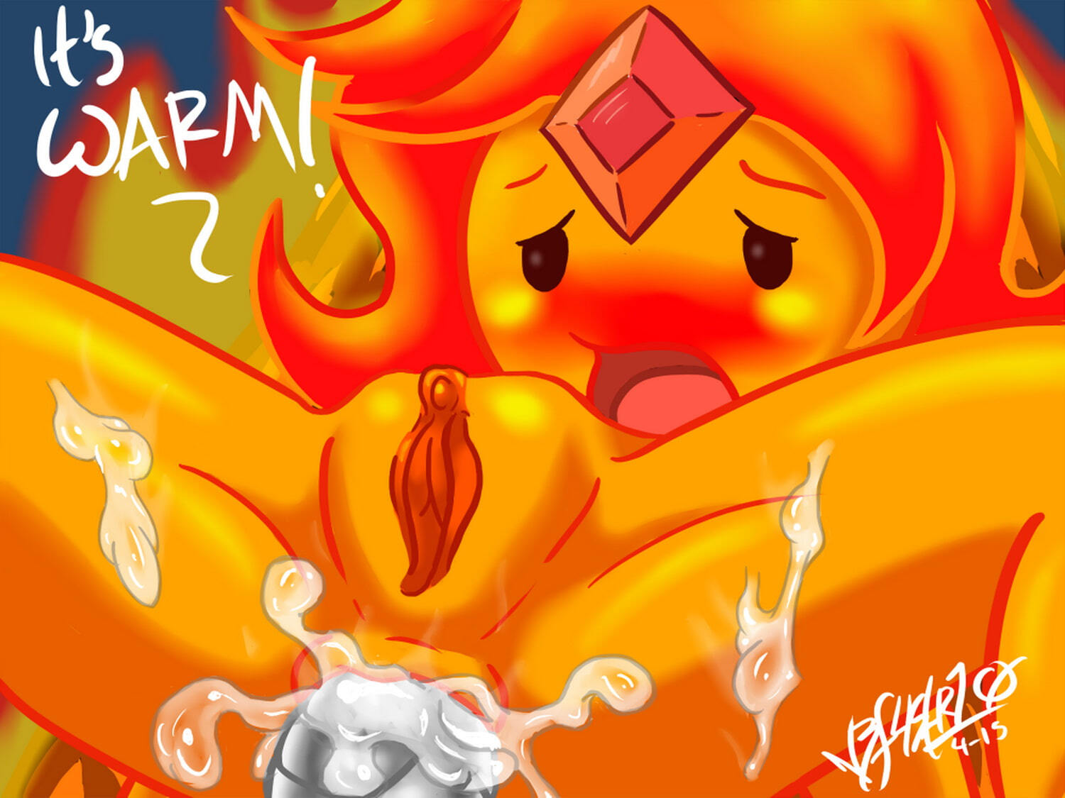 Flame Princess Cum Inside Cum Pussy Cum In Ass