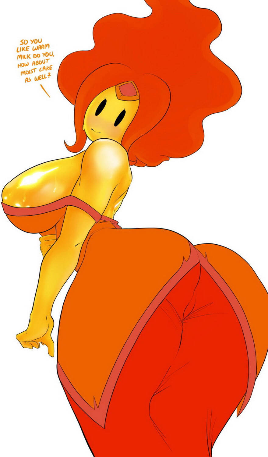 Flame Princess Legs Huge Ass Solo