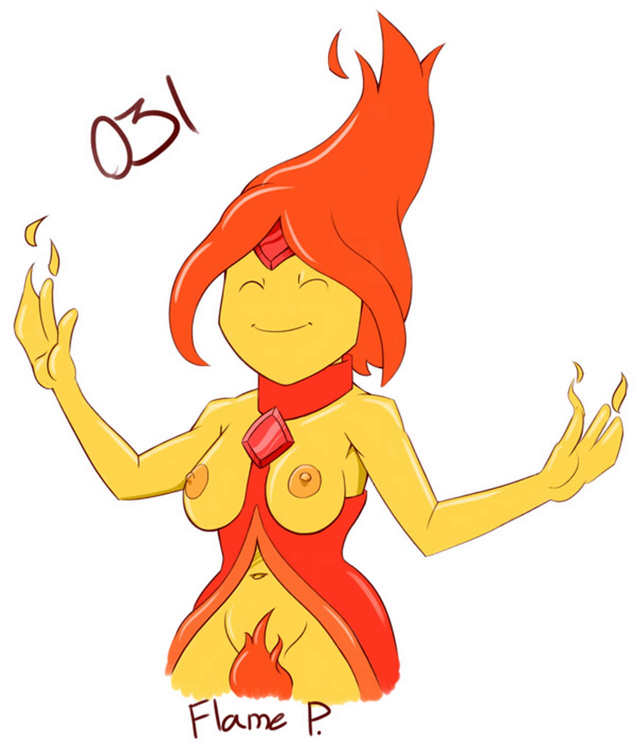 Flame Princess XXX Art Fantasy