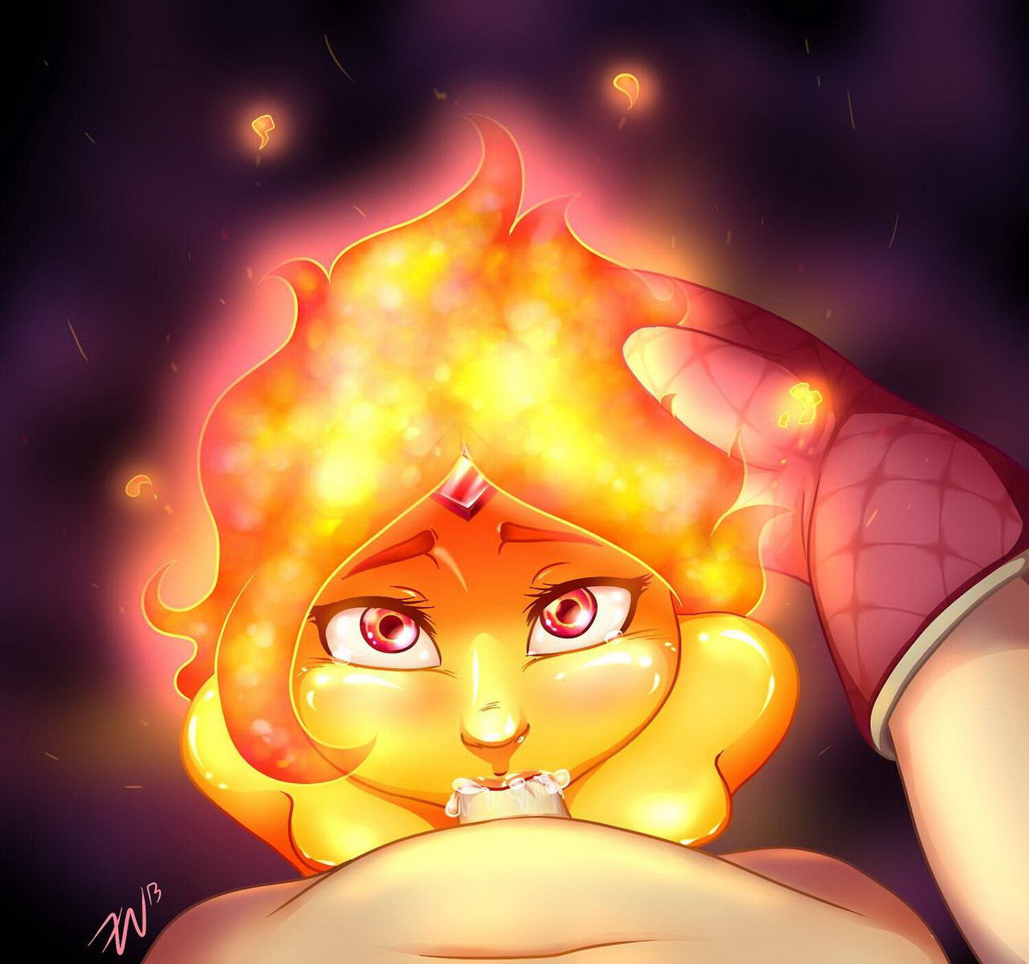 Flame Princess XXX Fanfic Drawing