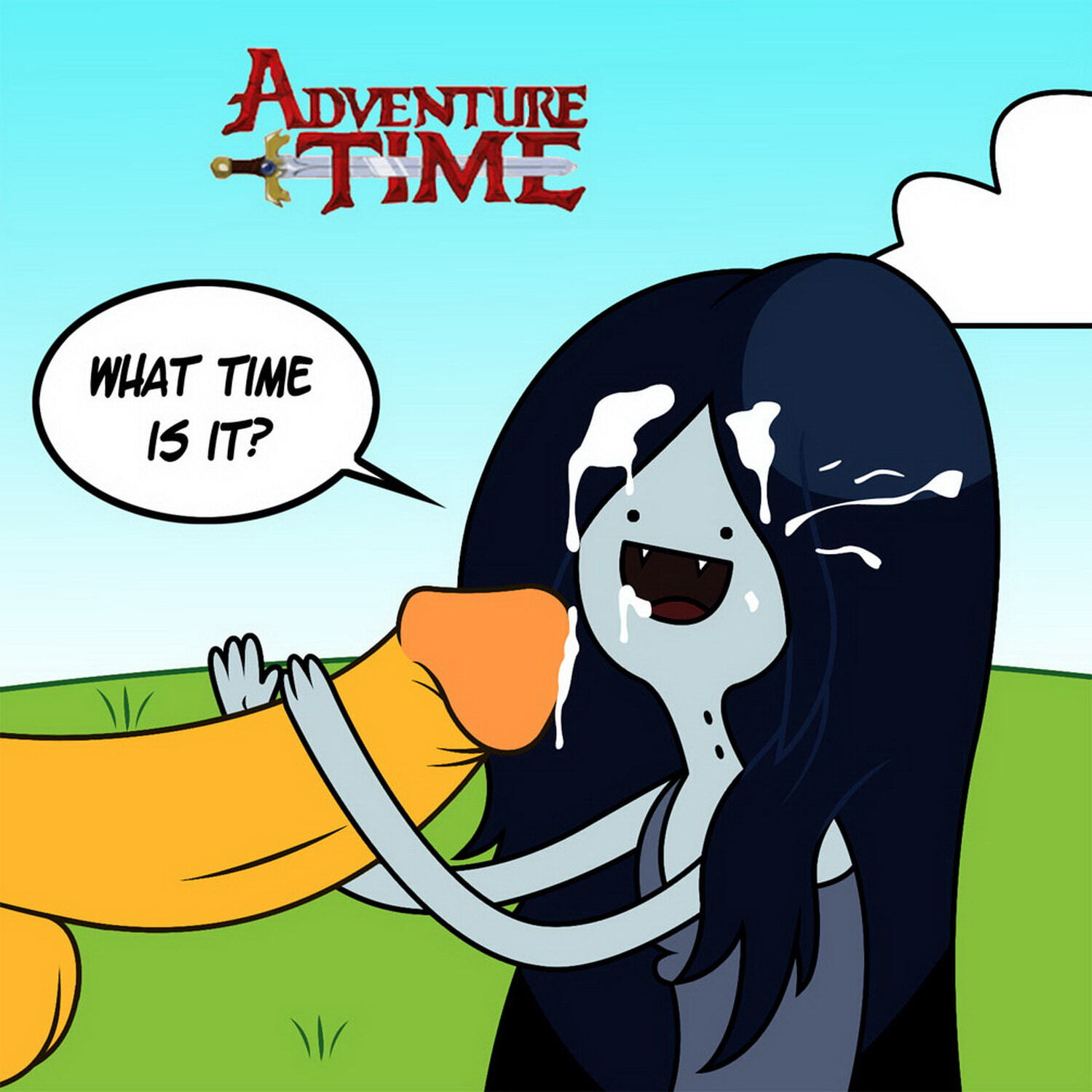 Jake The Dog and Marceline XXX Adult