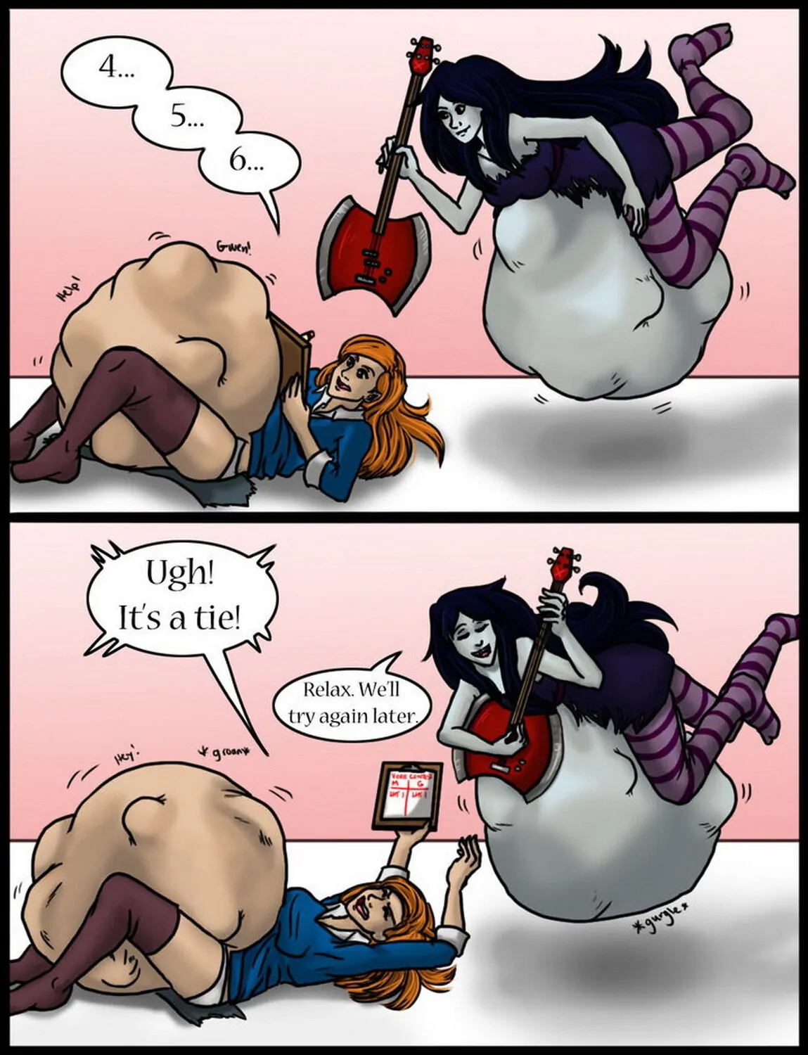 Marceline and Gwen Tennyson Pregnant