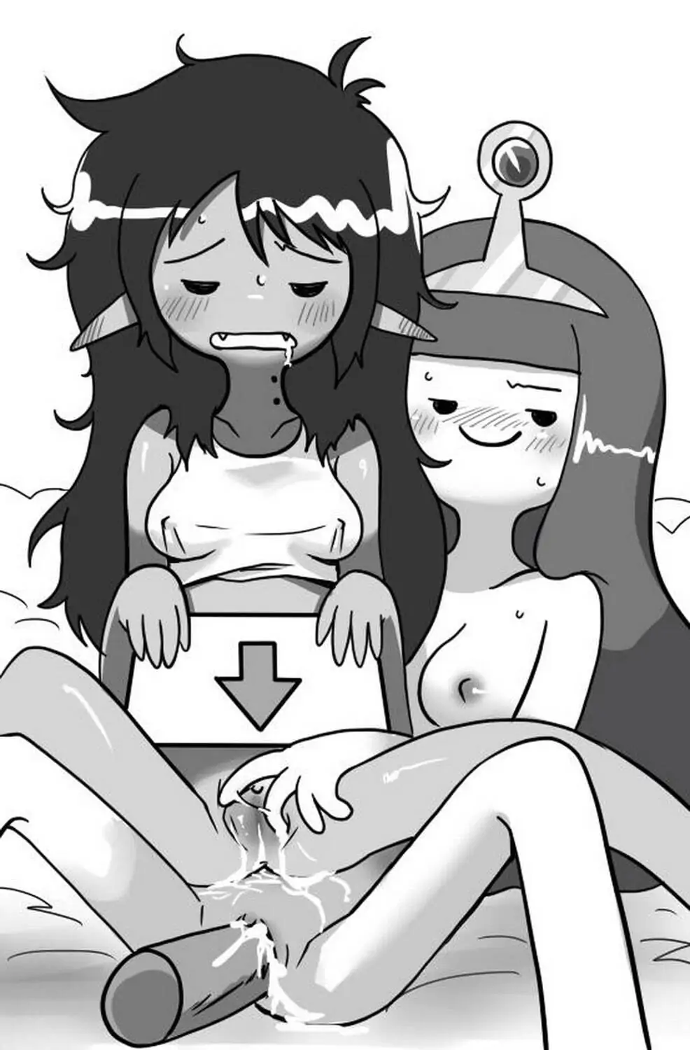 Marceline and Princess Bubblegum Penis Cum In Pussy Cum Inside Cum