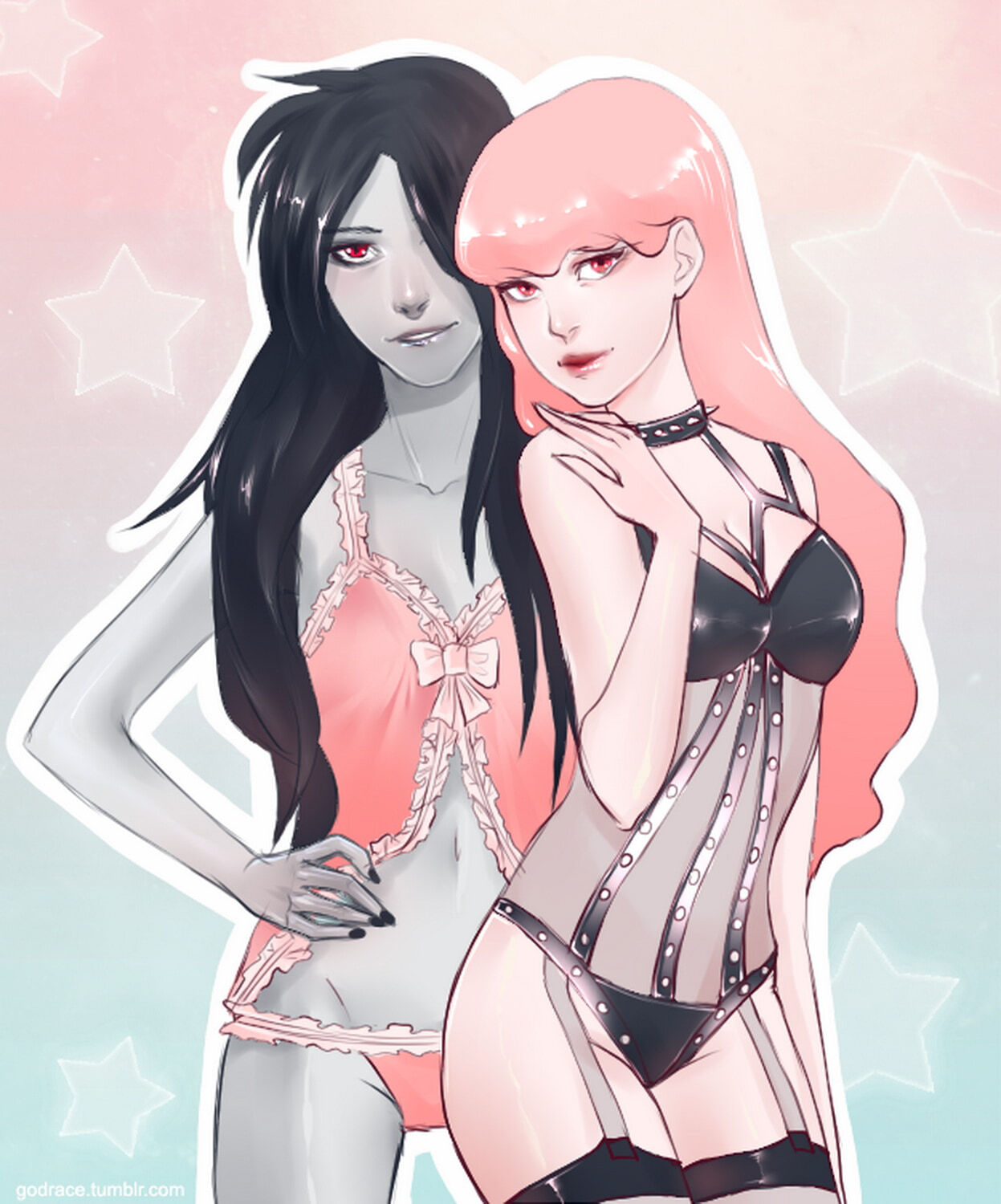 Marceline and Princess Bubblegum XXX Pics