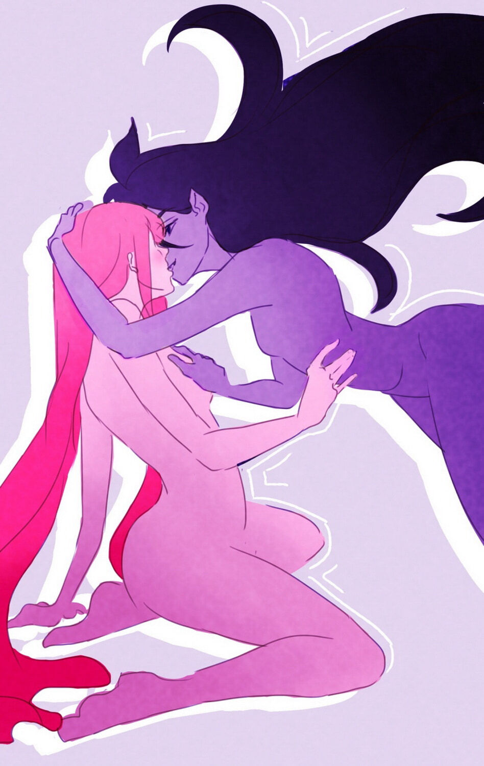 Marceline and Princess Bubblegum XXX Toon