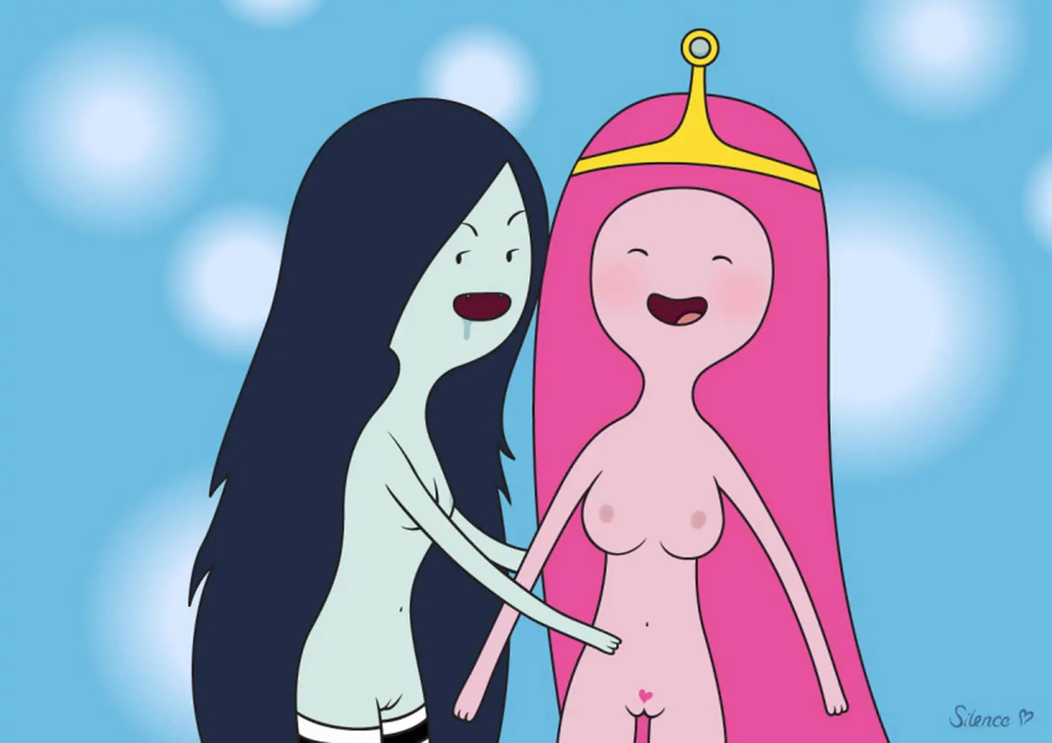 Marceline and Princess Bubblegum Yuri Free