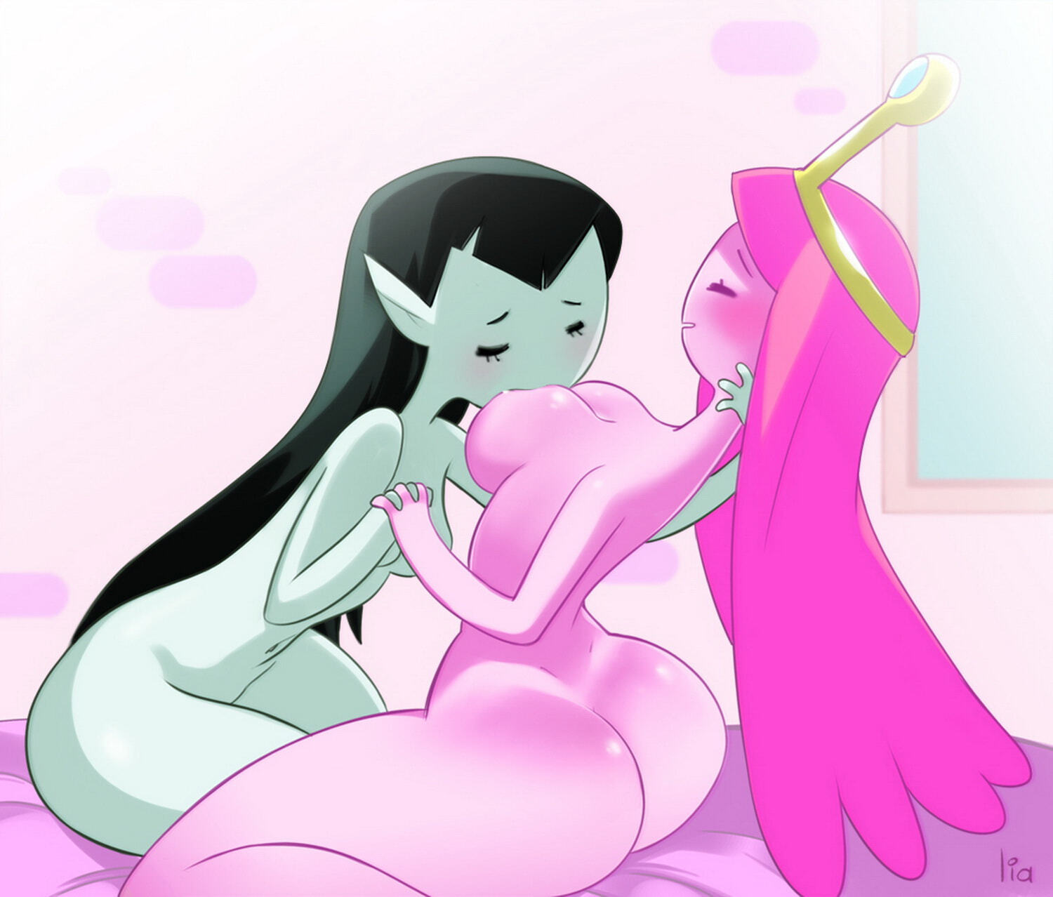 Marceline and Princess Bubblegum Yuri