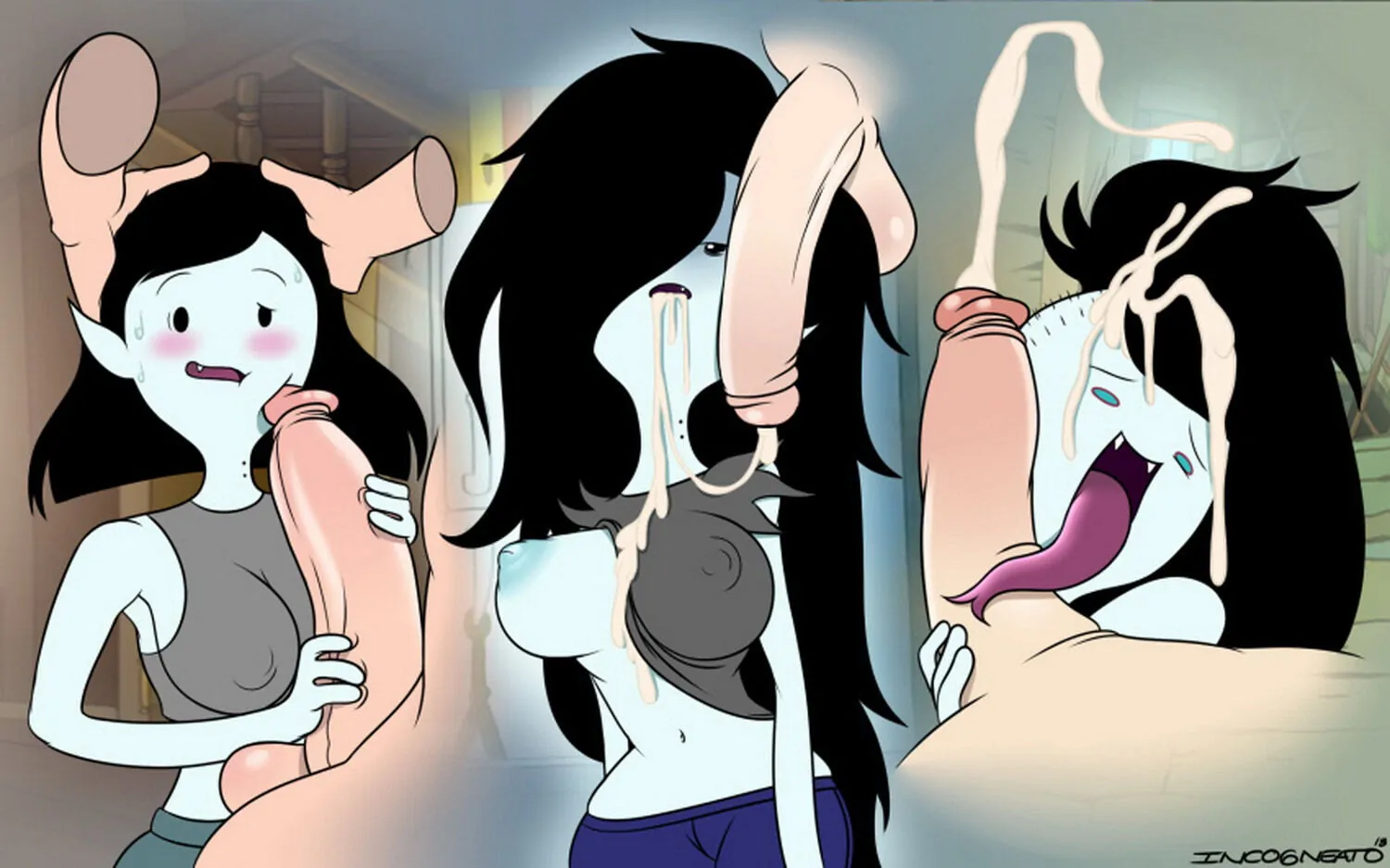 Marceline Big Breast Tits Penis Nipples Cum In Mouth Cum Oral