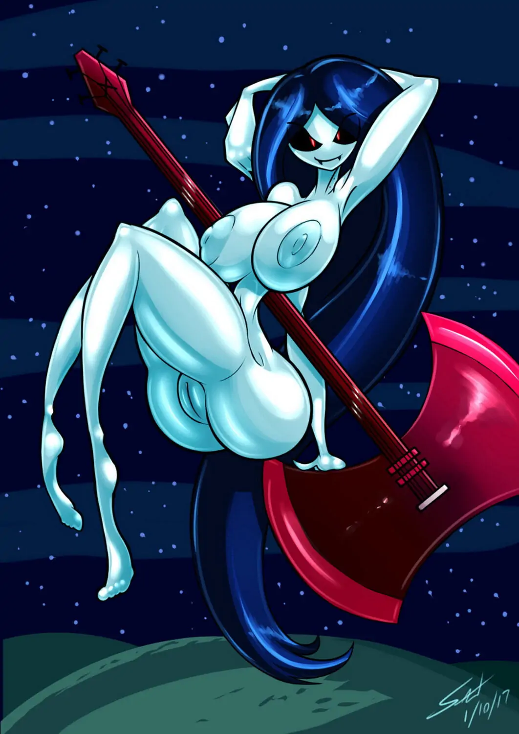 Marceline Tits Solo Nude Nipples Armpit Fetish Big Breast Pussy