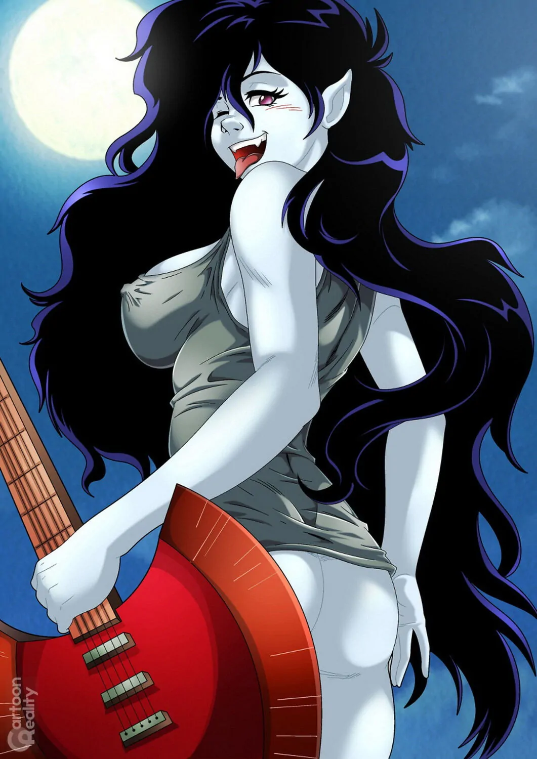 Marceline Tits Solo Solo Female Erect Nipples