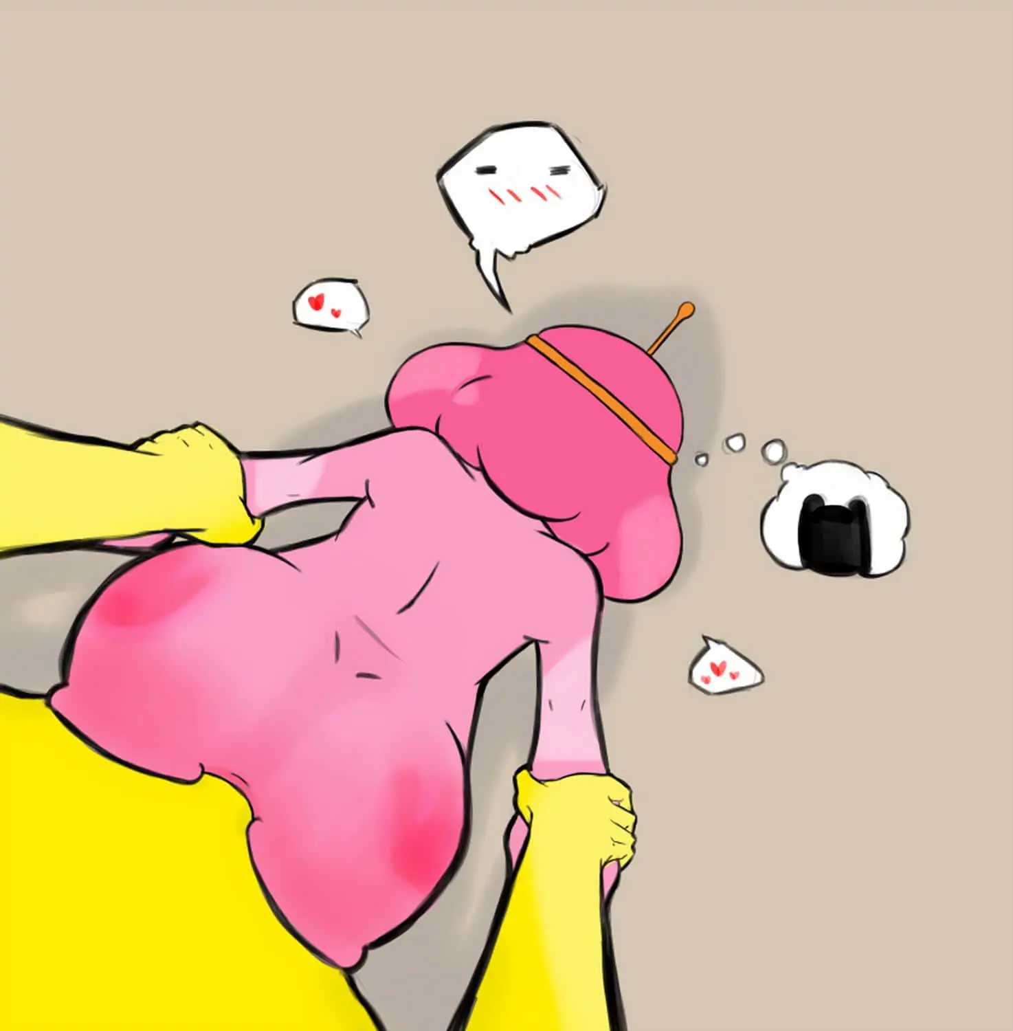 Princess Bubblegum and Earl Lemongrab Anal Sex