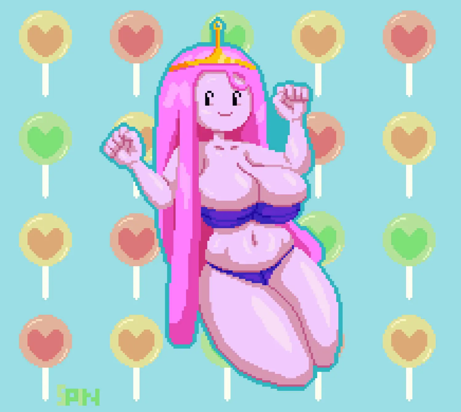 Princess Bubblegum Chubby Tits Princess Panties Big Breast