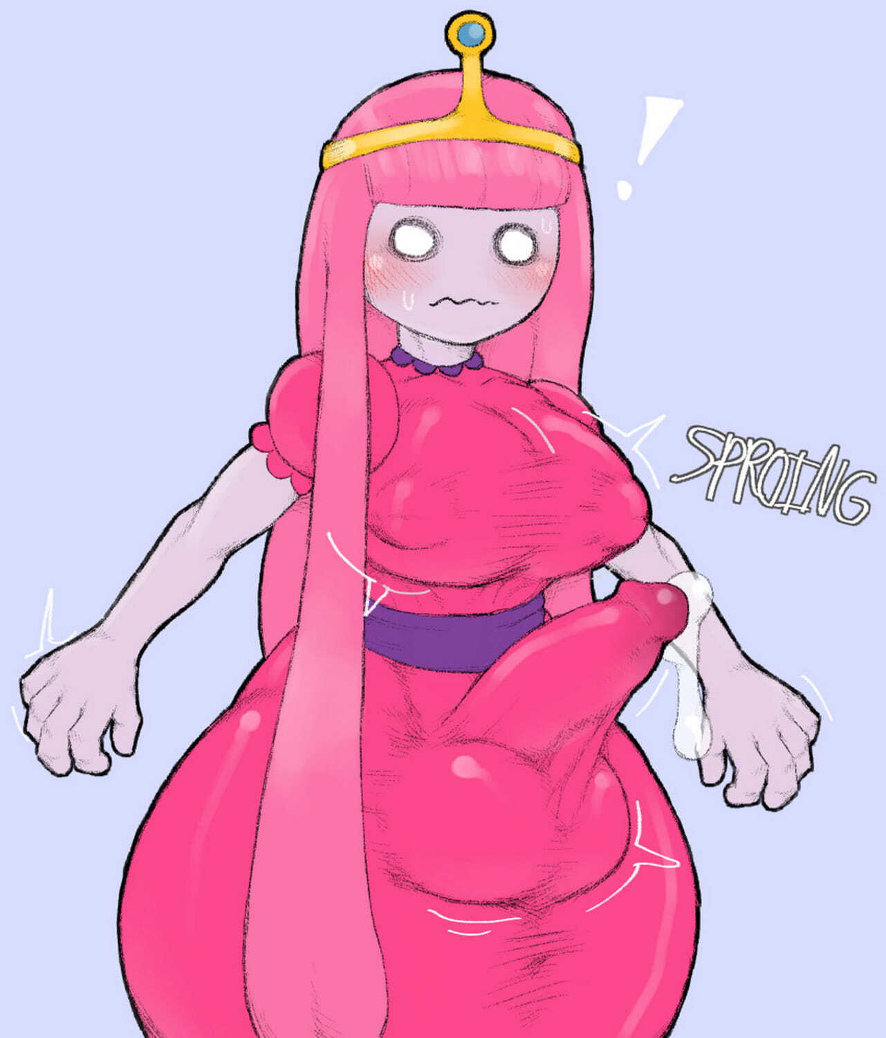 Princess Bubblegum Huge Cock Futanari Nipples Futa Futa Only < Your Cartoon  Porn