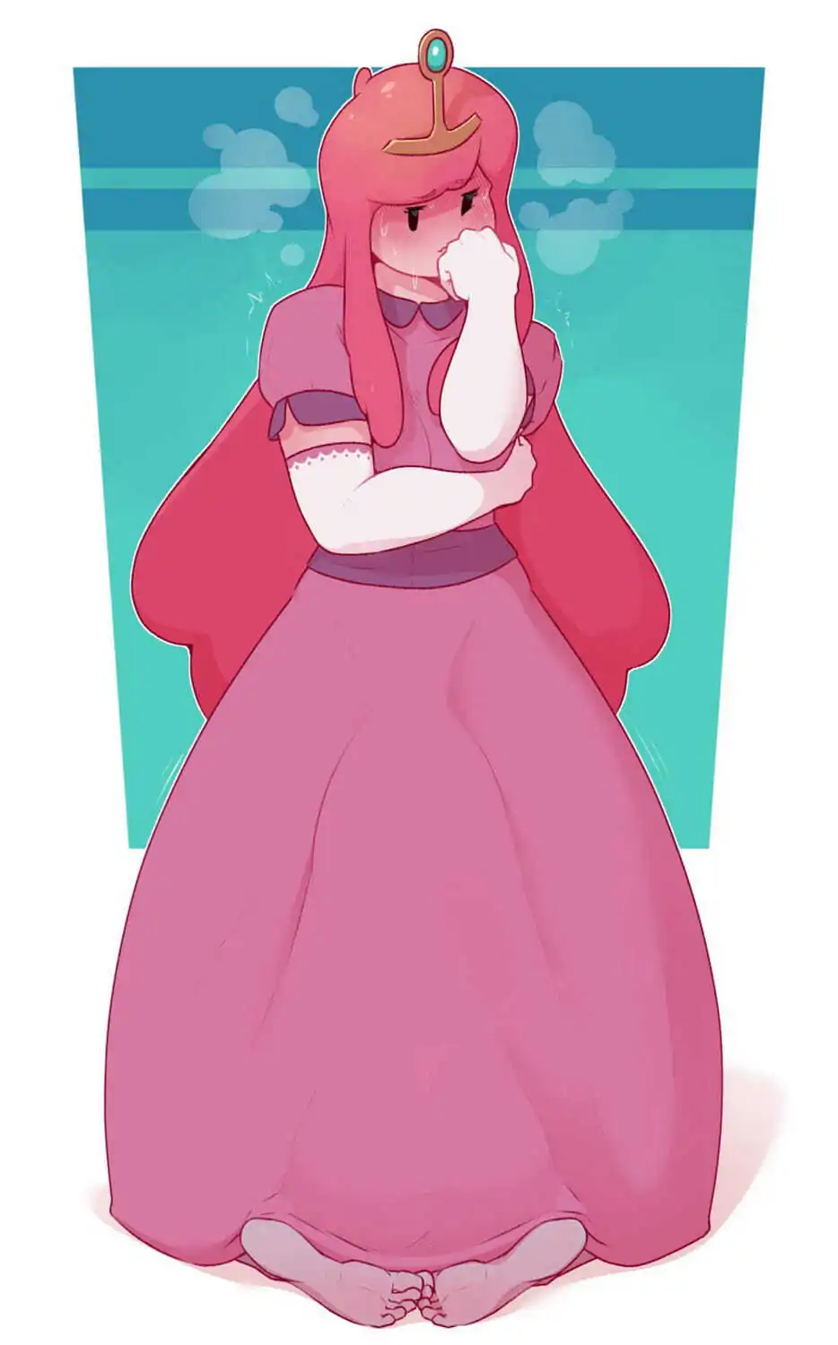 Princess Bubblegum Oral Cunnilingus Feet