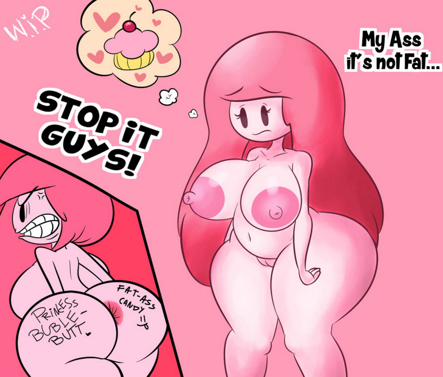 Princess Bubblegum Pussy Tits Toon