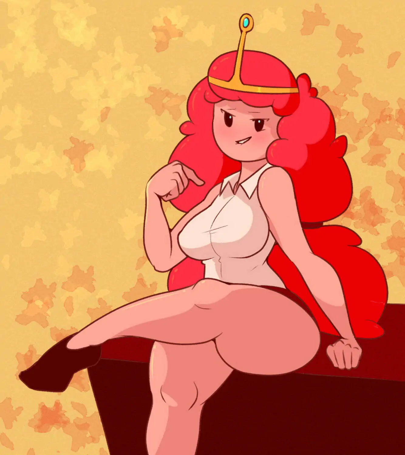 Princess Bubblegum Solo Big Breast Female Only Tits