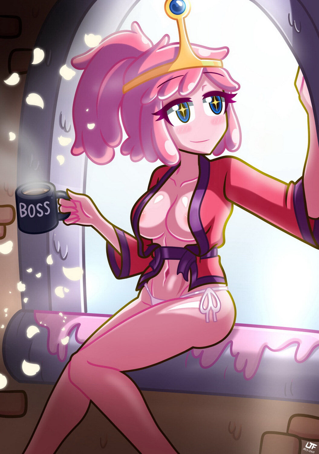 Princess Bubblegum Solo Female Solo Tits Big Breast