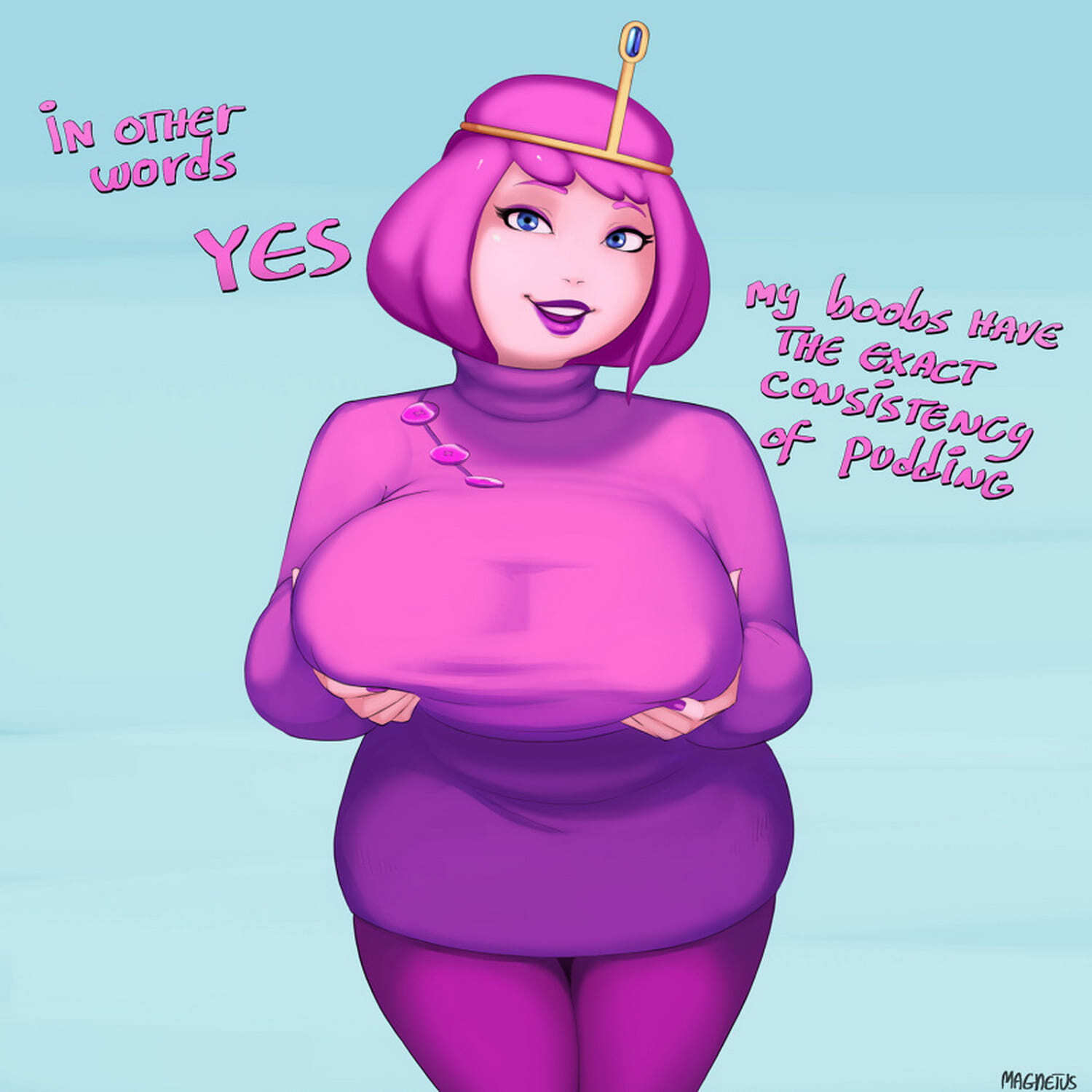 Princess Bubblegum Tits Female Only