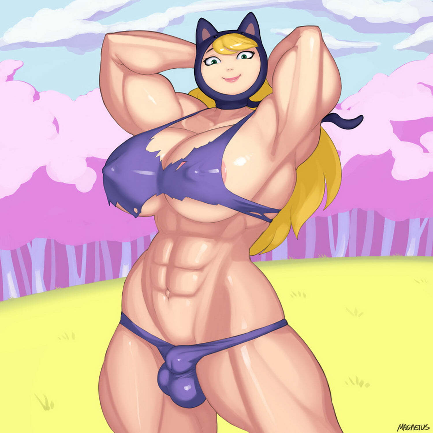 Futanari Big Boobs - Susan Strong Futa Only Muscular Futanari Big Breast Solo Muscle < Your  Cartoon Porn