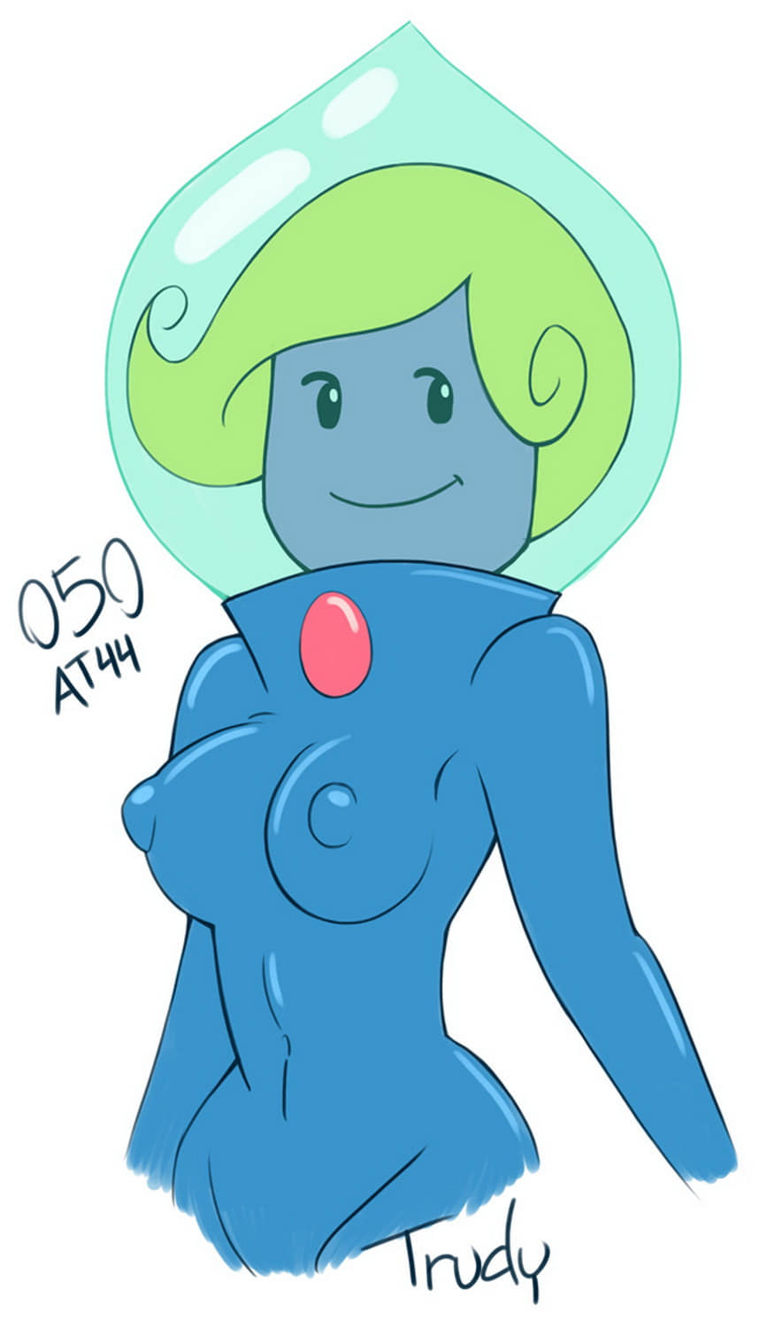 Trudy and Trudy (Adventure Time) Blonde Erect Nipples Solo