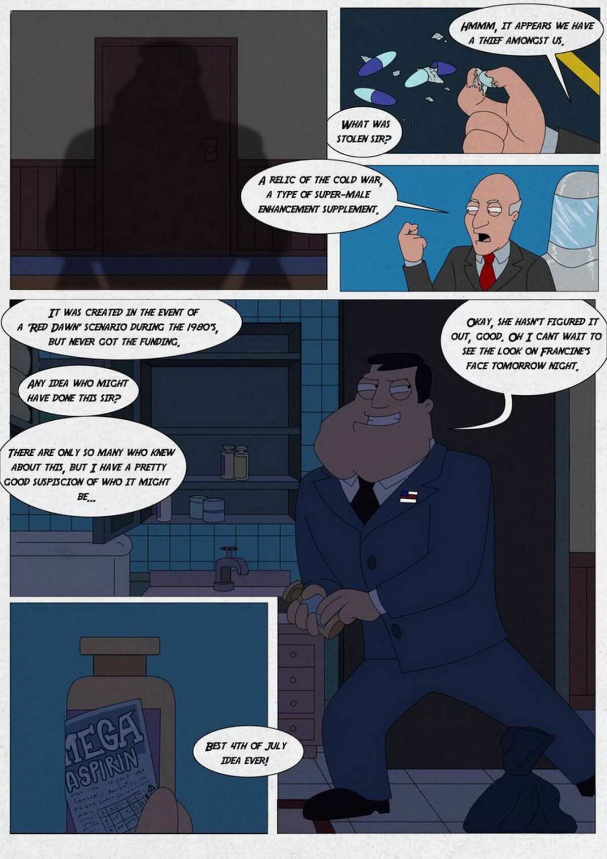 Avery Bullock and Stan Smith Hentai XXX < Your Cartoon Porn