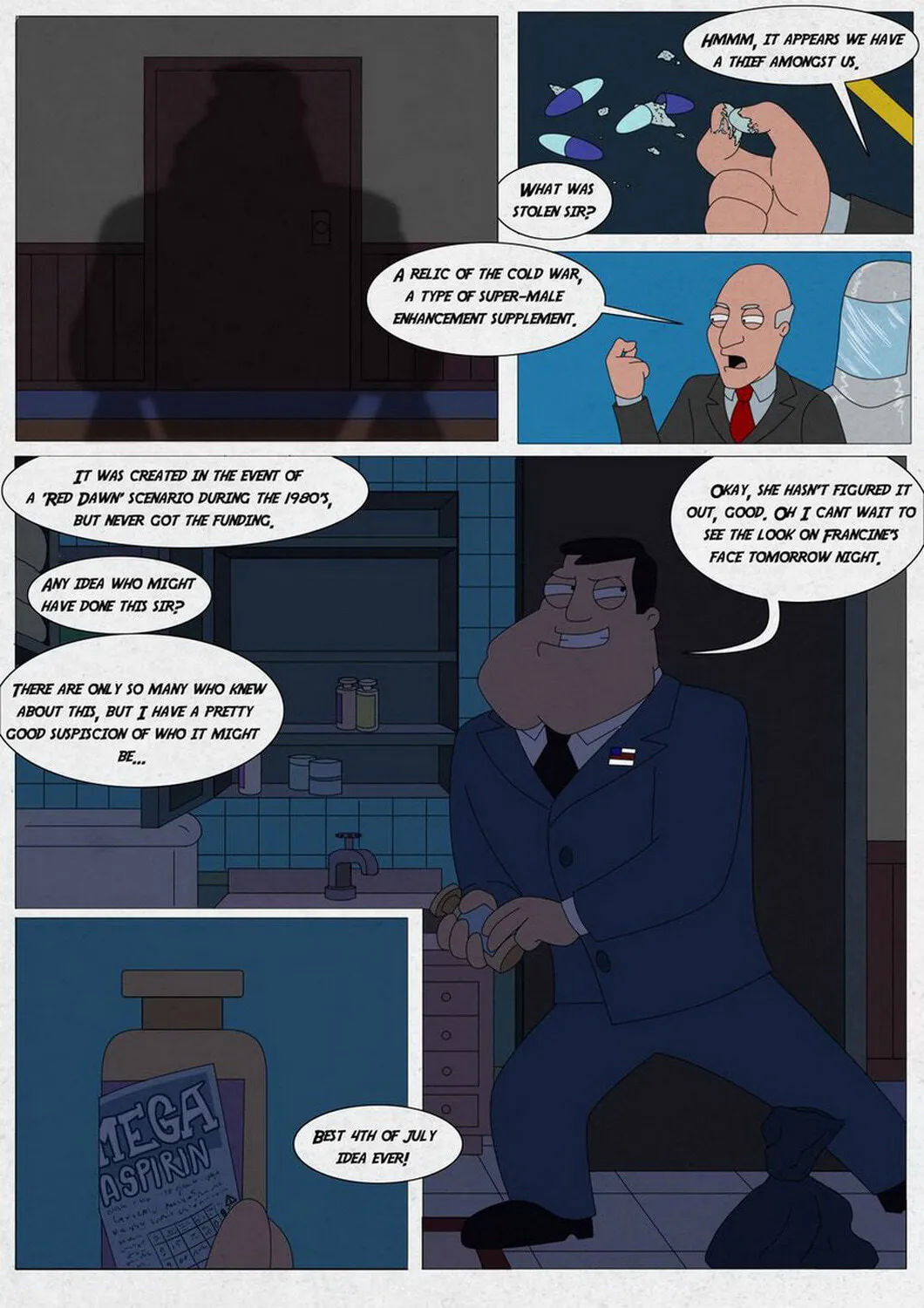 Avery Bullock and Stan Smith Hentai XXX