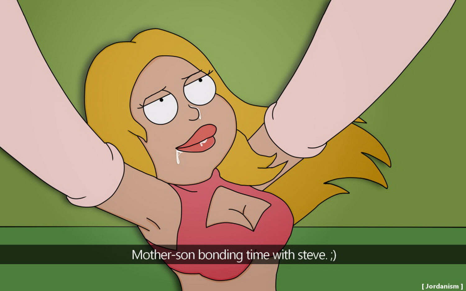 From American Dad Francine Porn - Francine Smith and Steve Smith Cum Cum In Mouth Blonde > Your Cartoon Porn