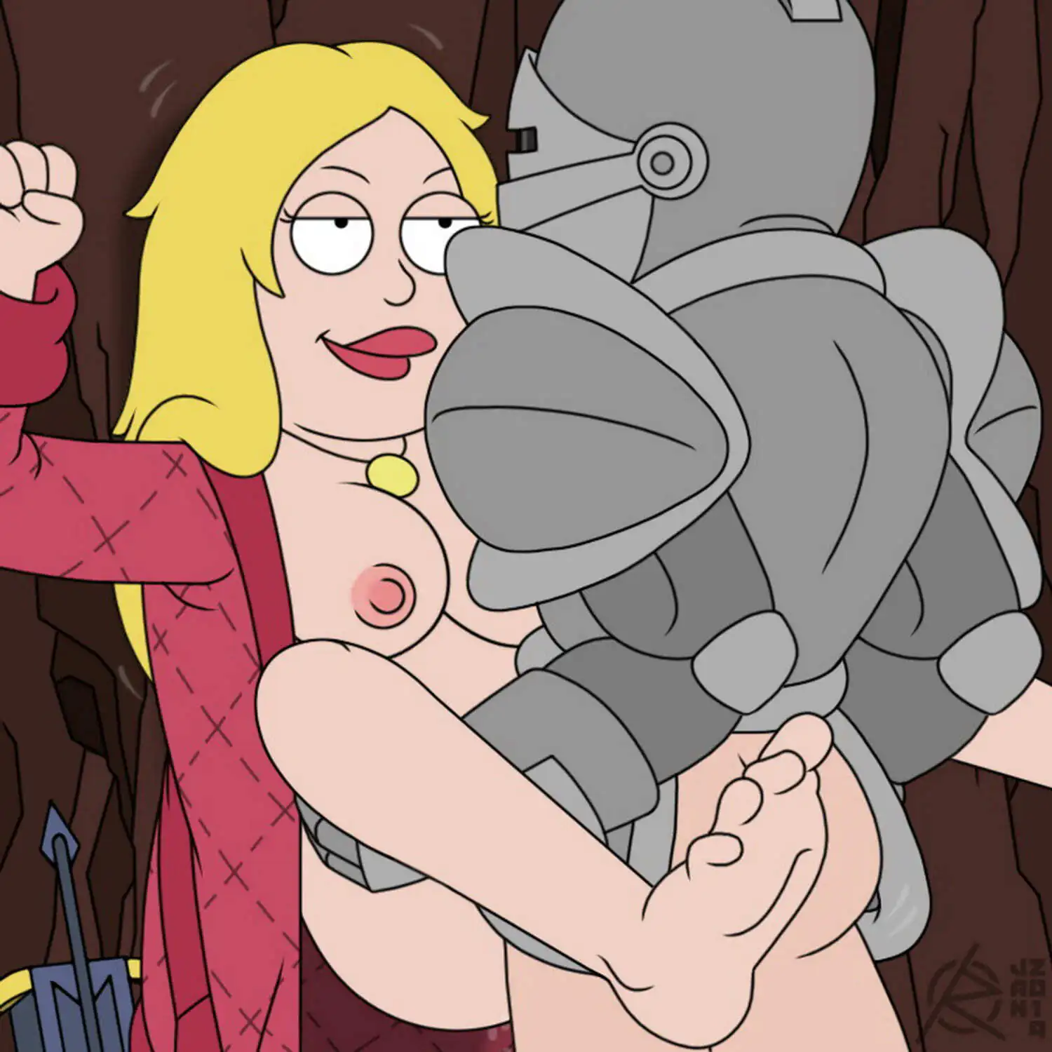 Francine Smith Blonde Tits Legs Lips Standing Sex Exposed Breasts