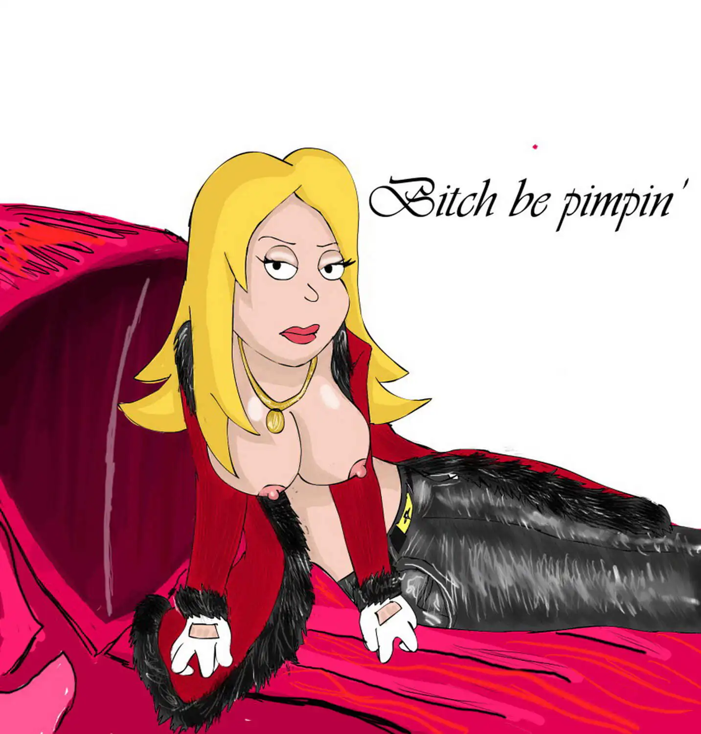 Francine Smith Female Only Tits Solo Toon