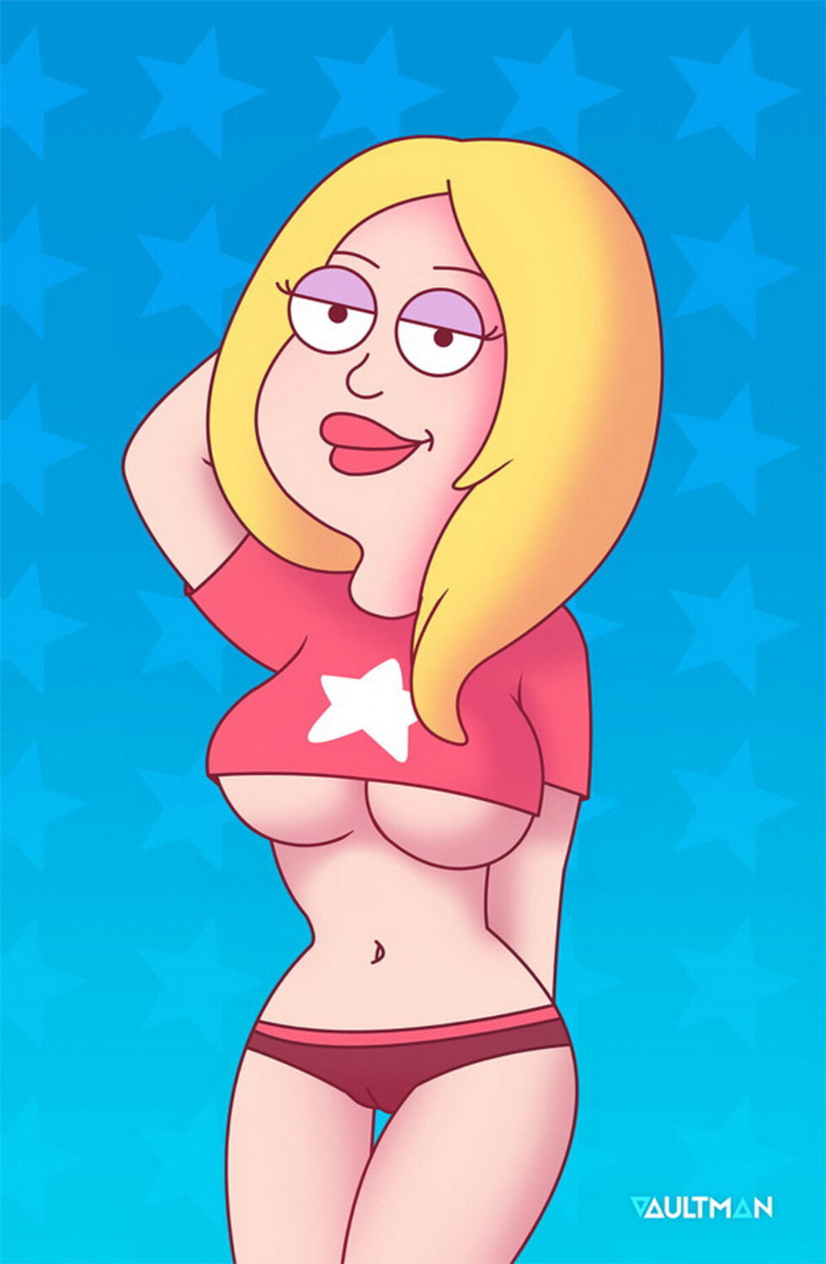 Francine Smith Panties Blonde < Your Cartoon Porn