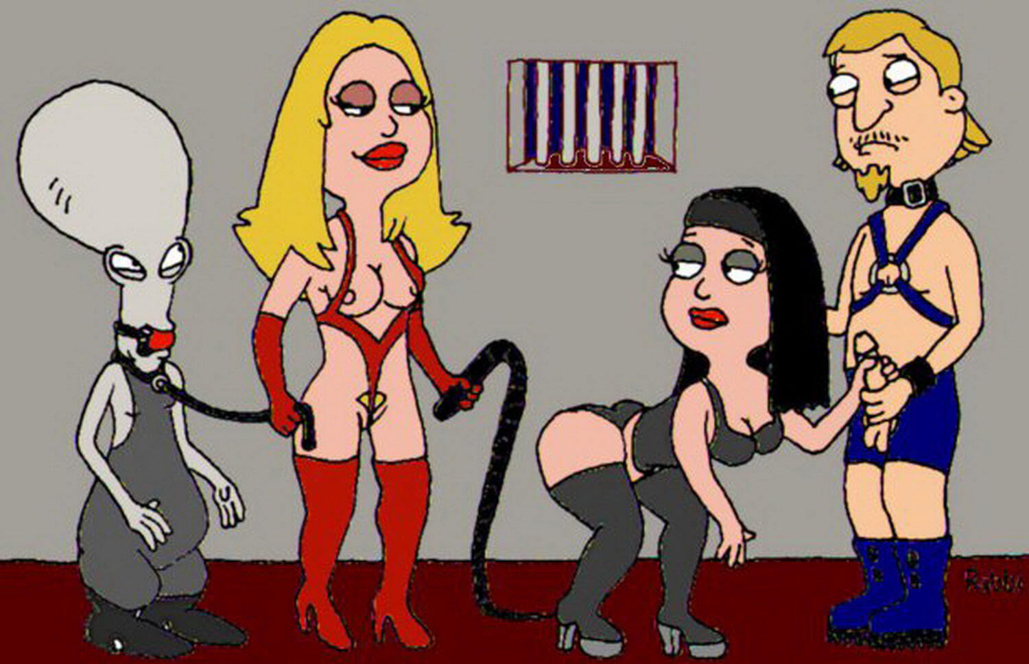 Francine American Dad Porn Parody - Hayley Smith and Francine Smith Tits Parody > Your Cartoon Porn