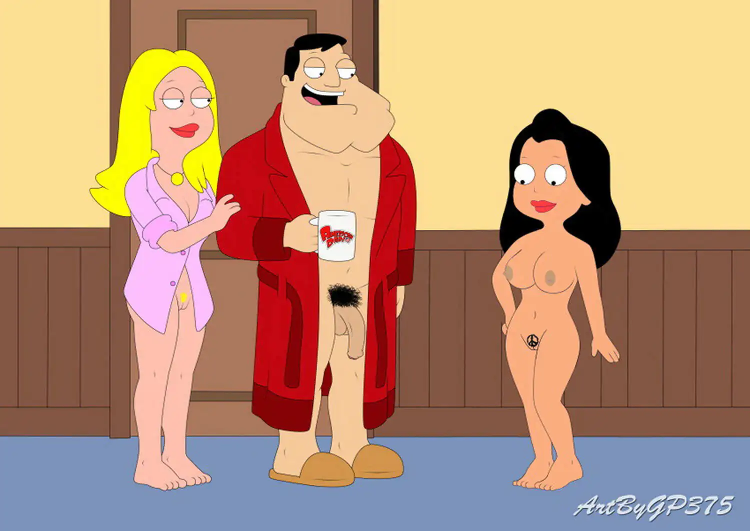 Stan Smith and Francine Smith Innie Pussy Lips Pussy Nude Blonde